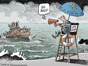 The outsourcing of asylum and immigration policies - an European hypocrisy.